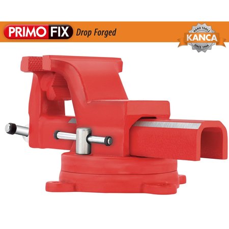 Kanca Primo Drop-Forged Fix Vise With Swivel Base 180 mm PRMPLSB-180